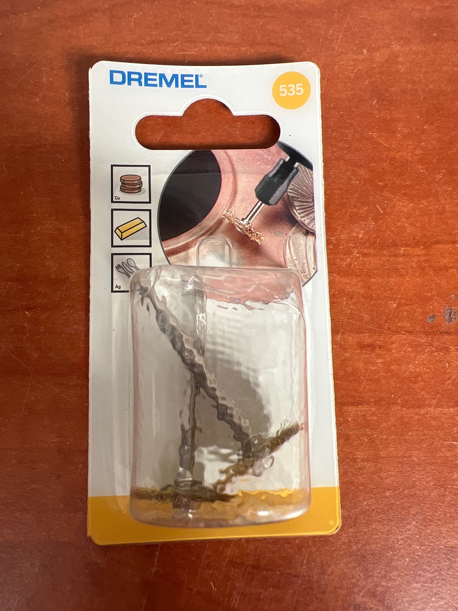 Brosse en laiton Dremel 535 19 mm