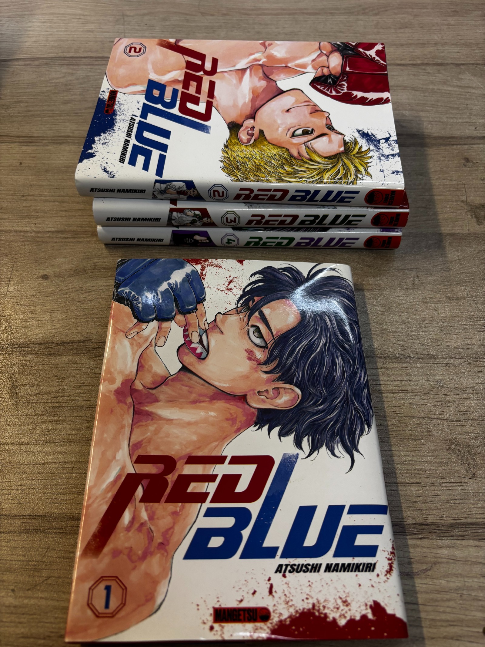 Red Blue – Tomes 1 à 4 – Atsushi Namikiri – Kurokawa
