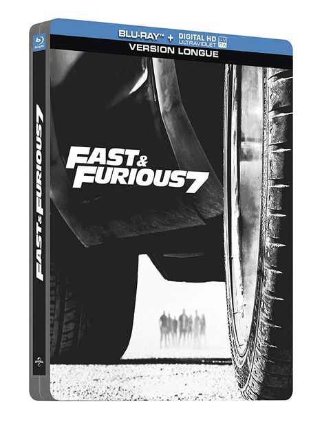 Fast & Furious 7 - Blu-Ray + Copie Digitale - Édition Boîtier Steelbook