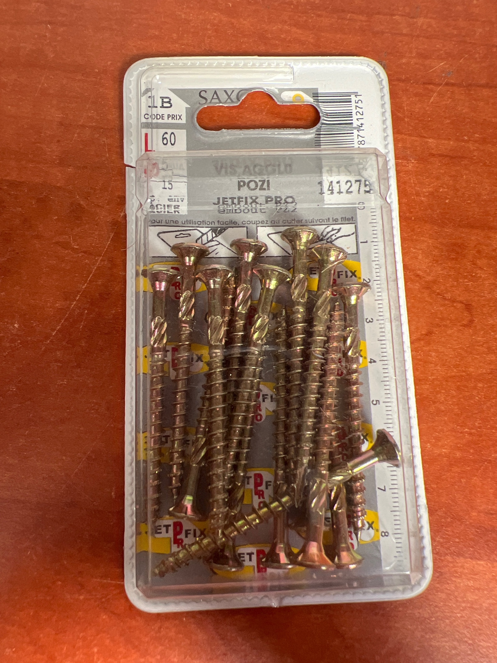 Jetfix Pro vis pour aggloméré POZI