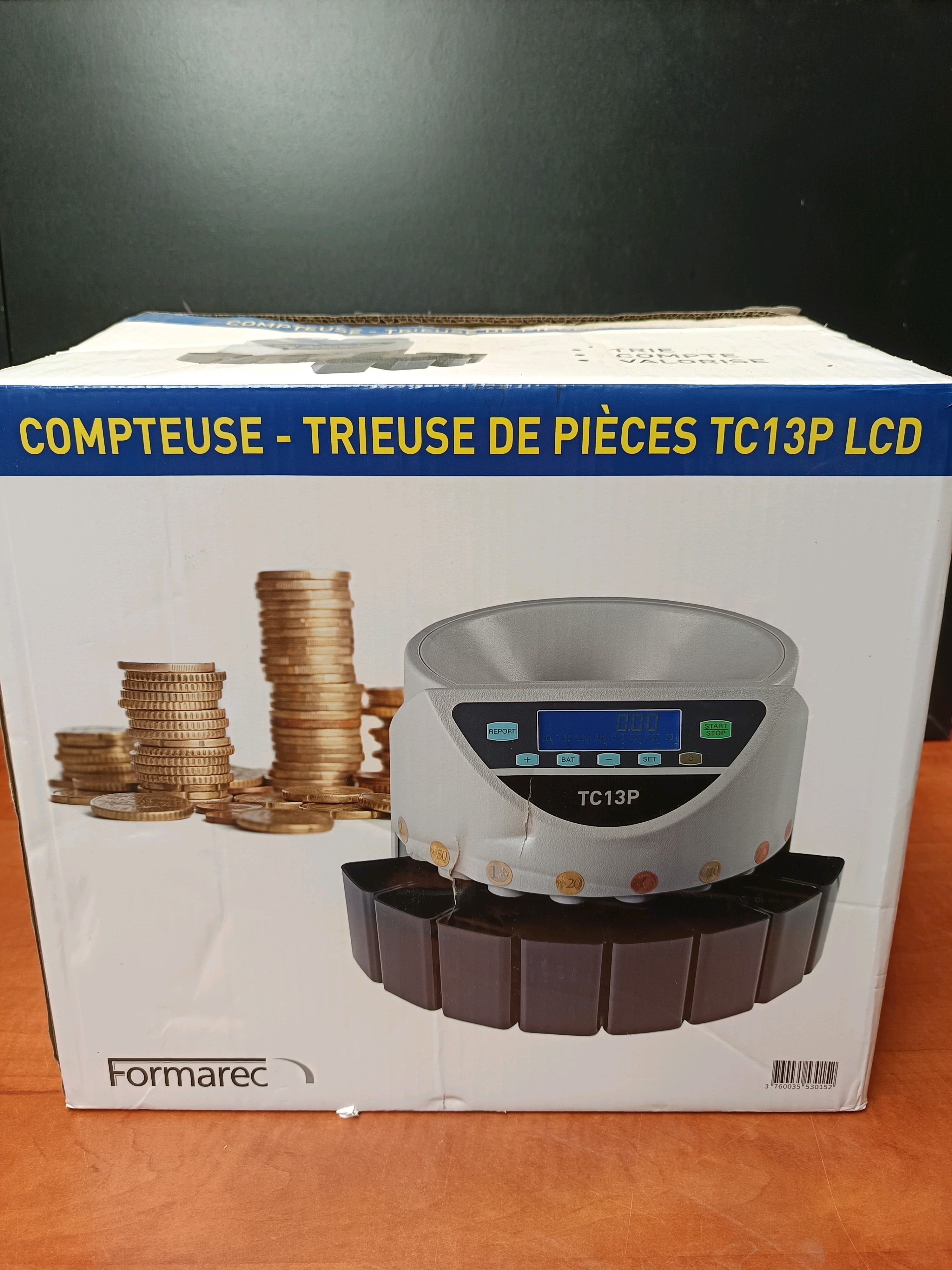 Formarec TC13P LCD Compteuse-trieuse de pièces