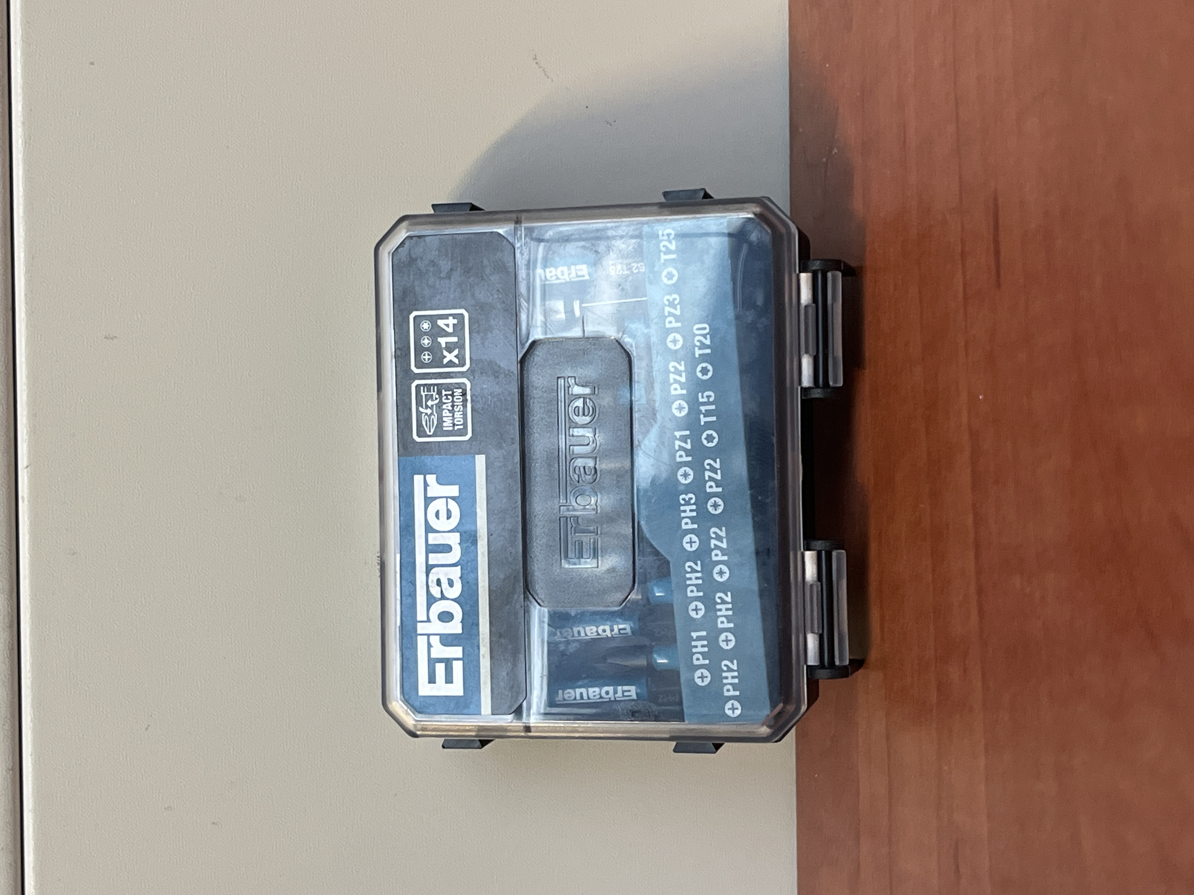 Coffret d’embouts de vissage Erbauer x14