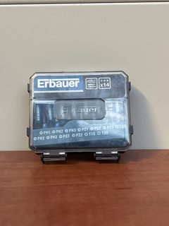 Coffret d’embouts de vissage Erbauer x14