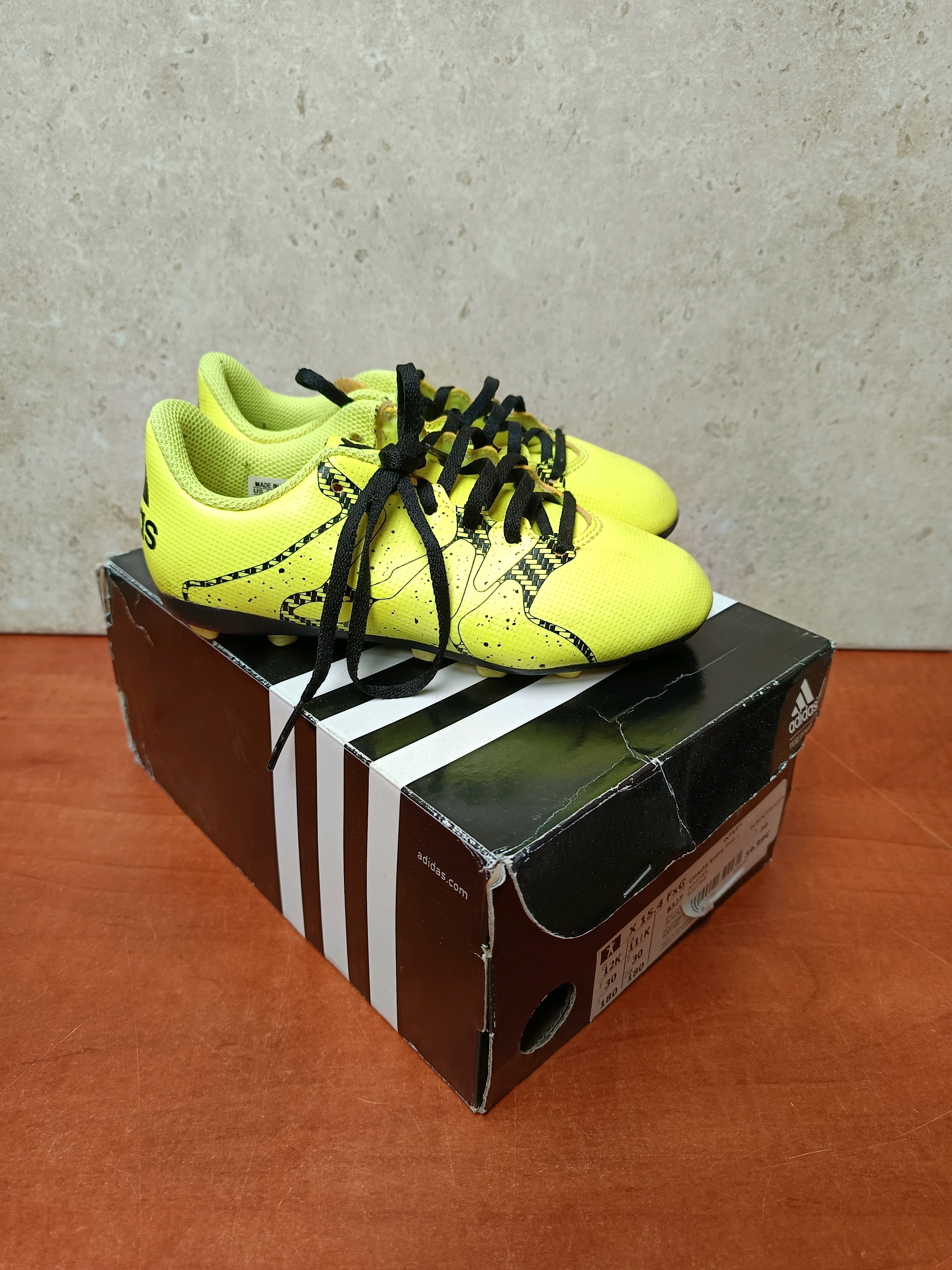 Adidas X 15.4 FxG chaussures de football enfant - pointure 30