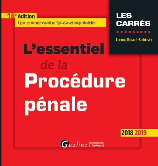 L'essentiel De La Procédure Pénale