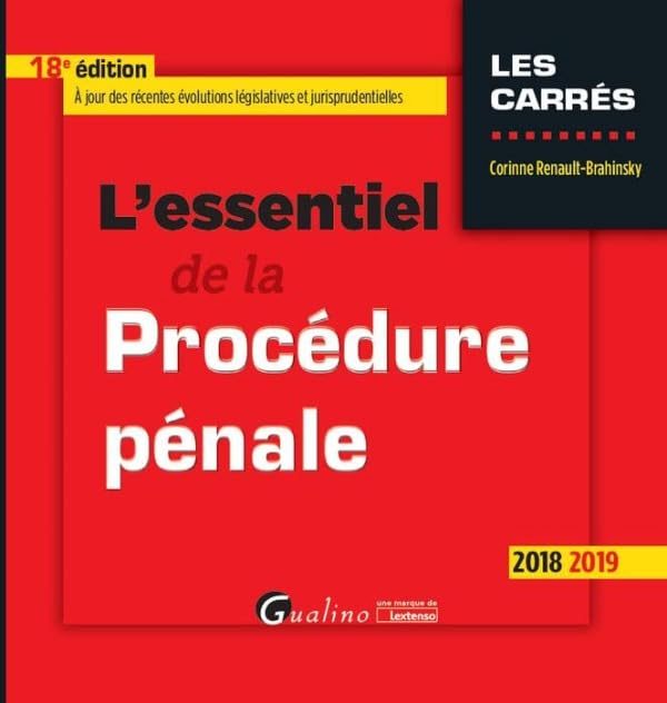 L'essentiel De La Procédure Pénale