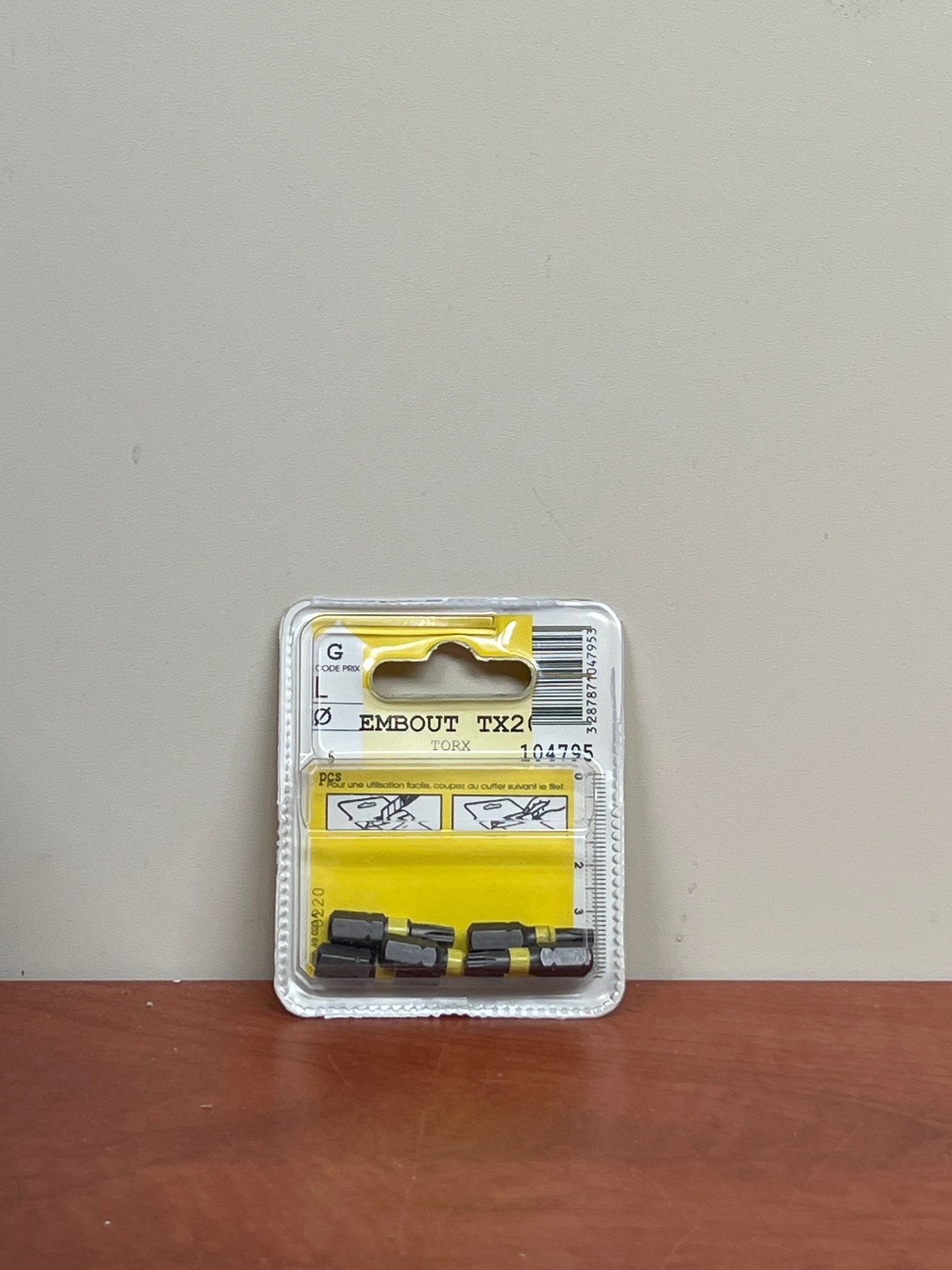Jeu d’embouts Torx pour visseuse (blister)