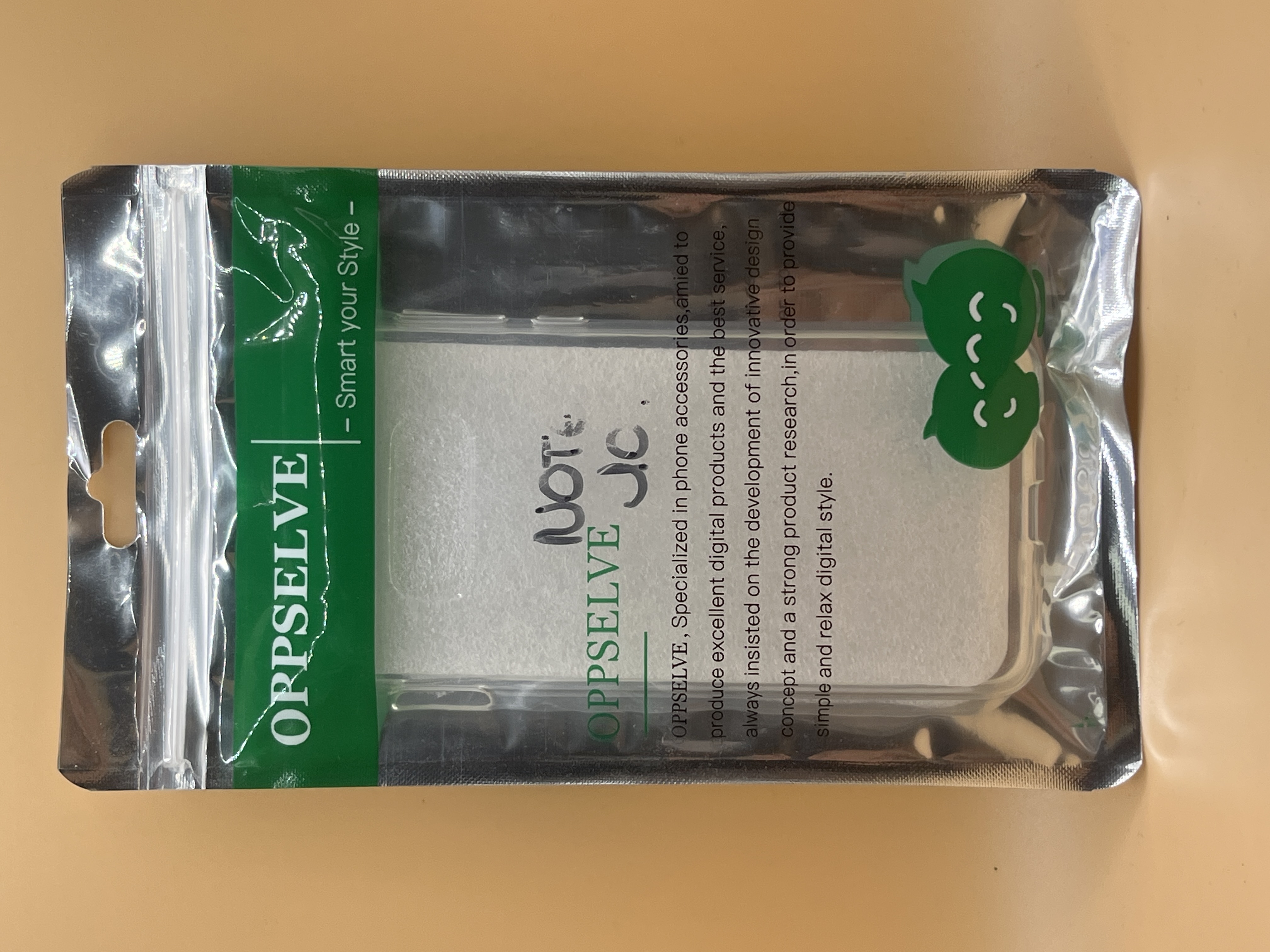 Coque transparente OPPSELVE pour Samsung Galaxy Note 10