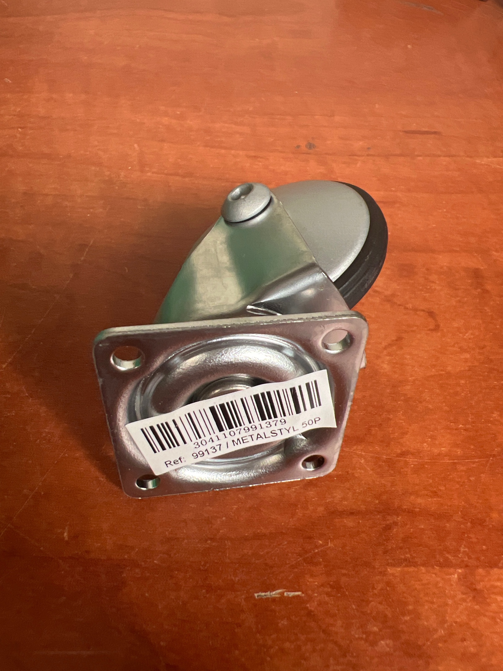 Roulette pivotante à platine METALSTYL 50P