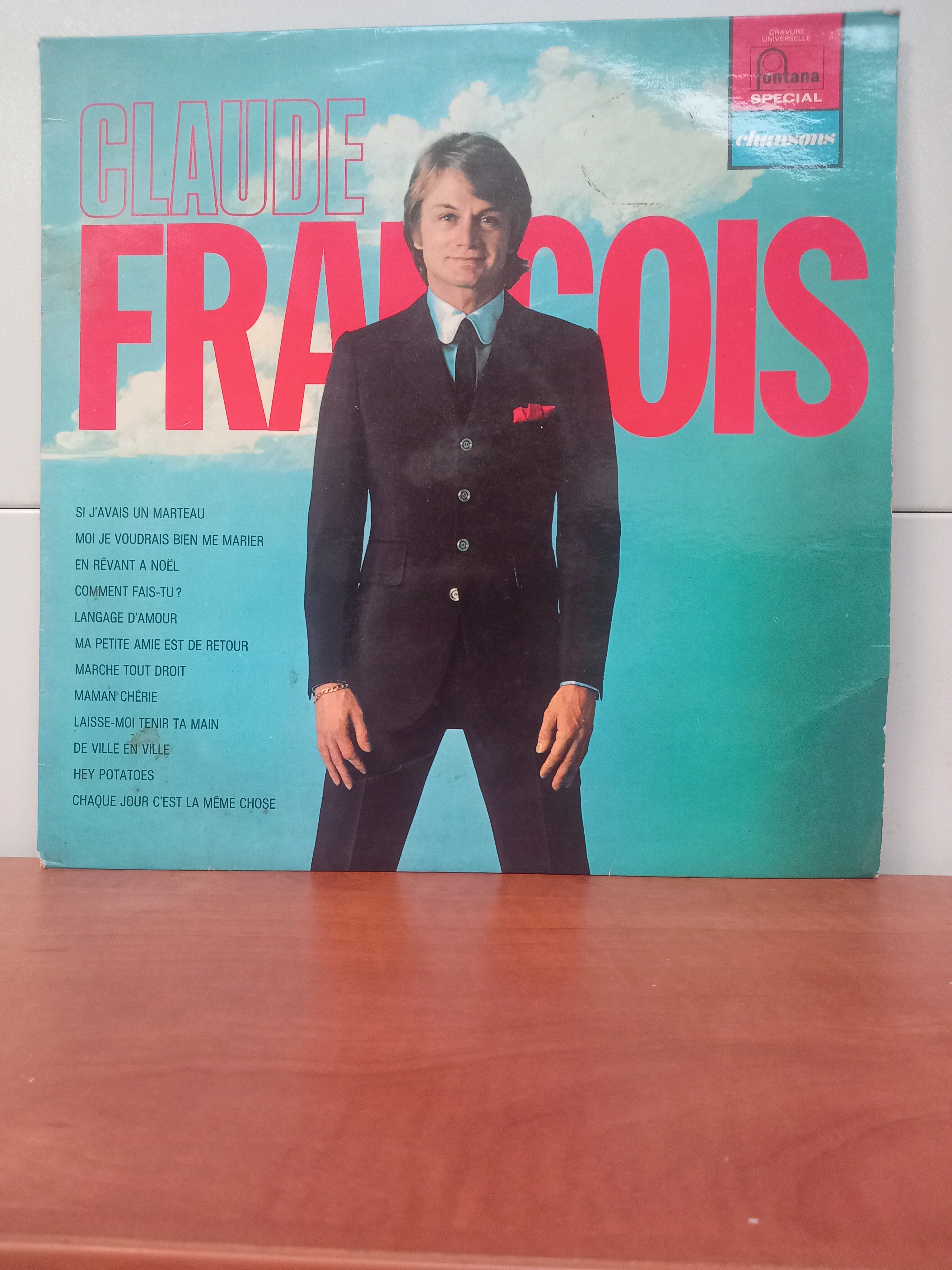 Disque vinyle Claude François – Claude François (Fontana Special)