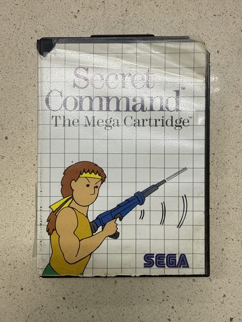 SEGA Secret Command - The Mega Cartridge