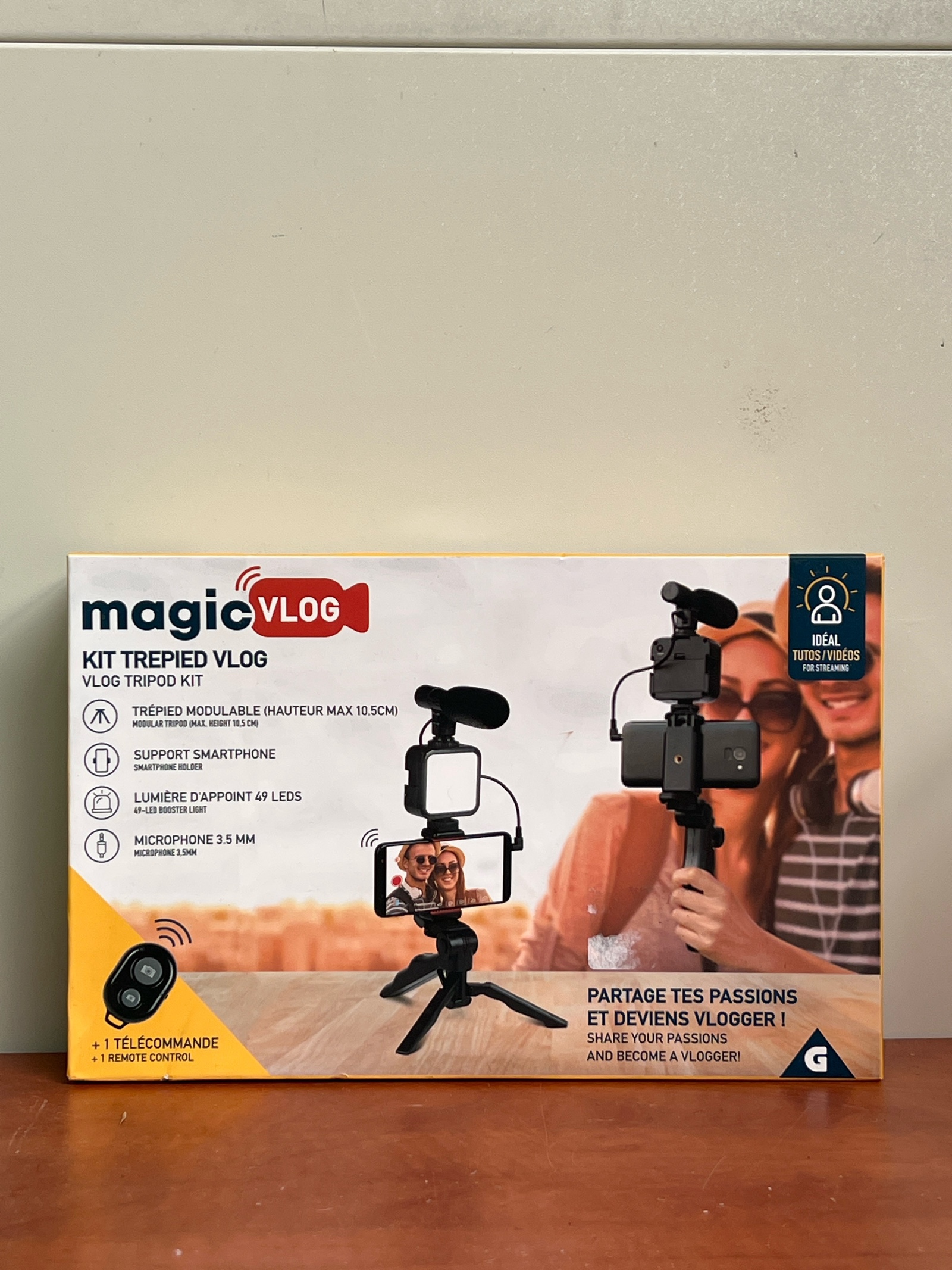 Magic VLOG Kit Trépied Vlog
