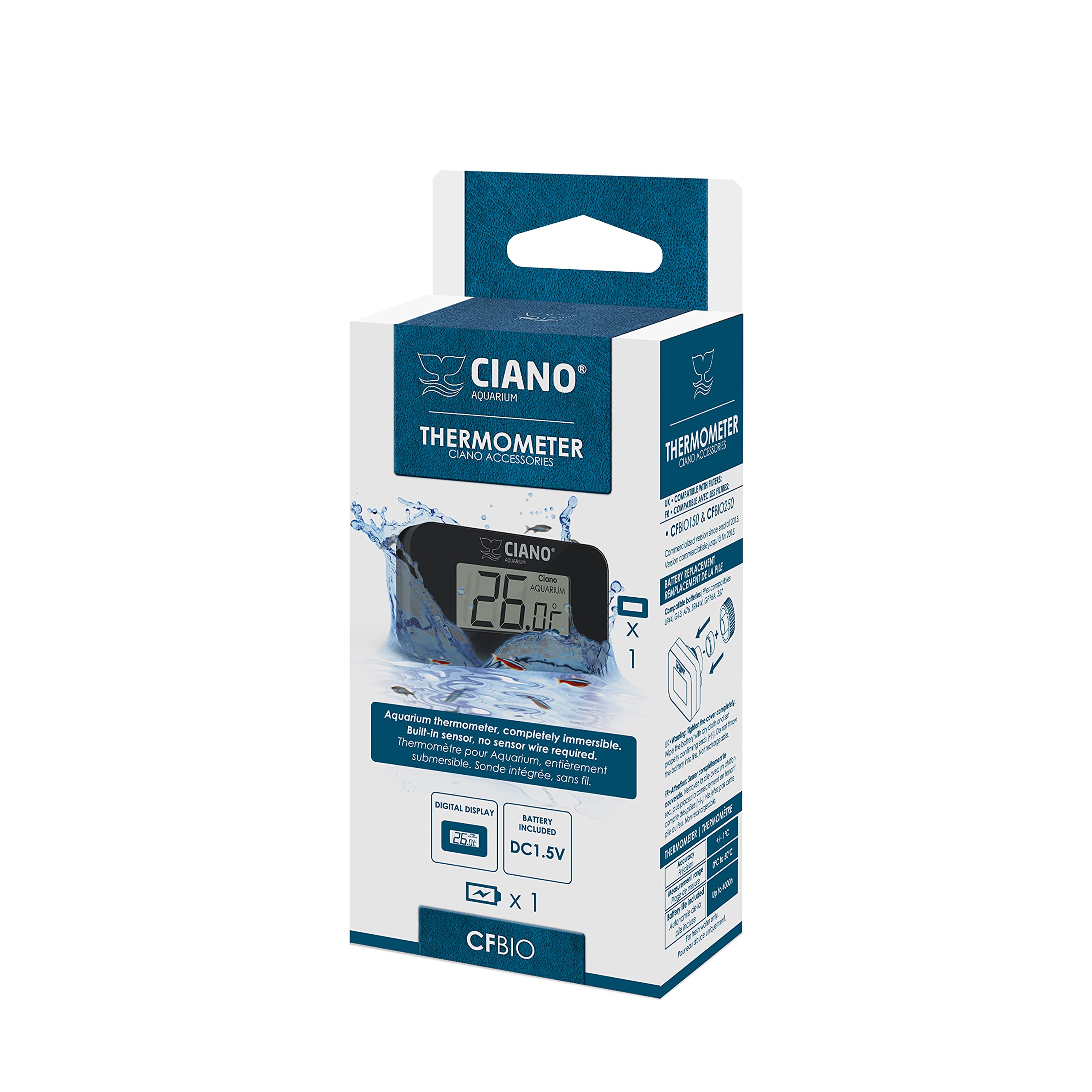 Ciano Pack 3 Mois Cartouches Filtration Taille S