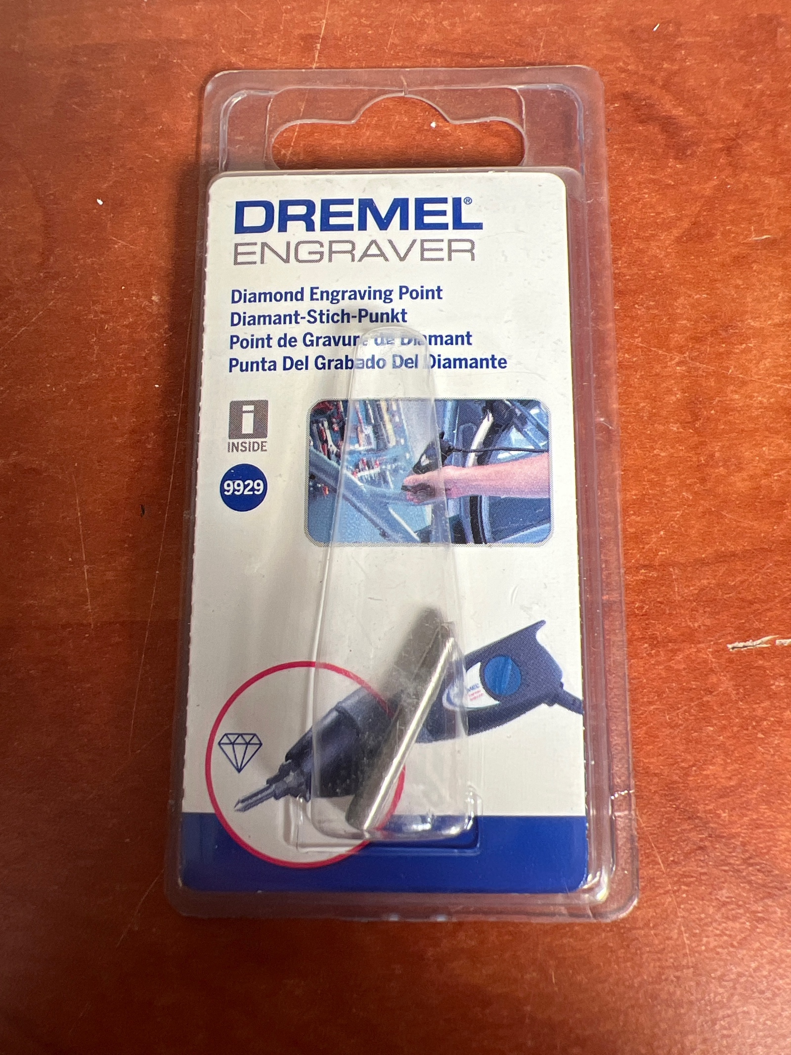 Dremel 9929 pointe diamant à graver pour graveur 290
