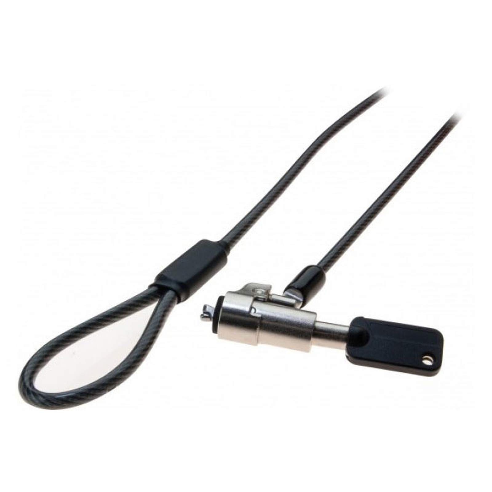 Generique Antivol À Clé Pour Ordinateur Portable Dell Avec Encoche Wedge (2 Mètres)