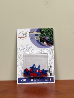 JARDIBRIC micro-asperseurs 360° pour tuyau Ø 4–6 mm