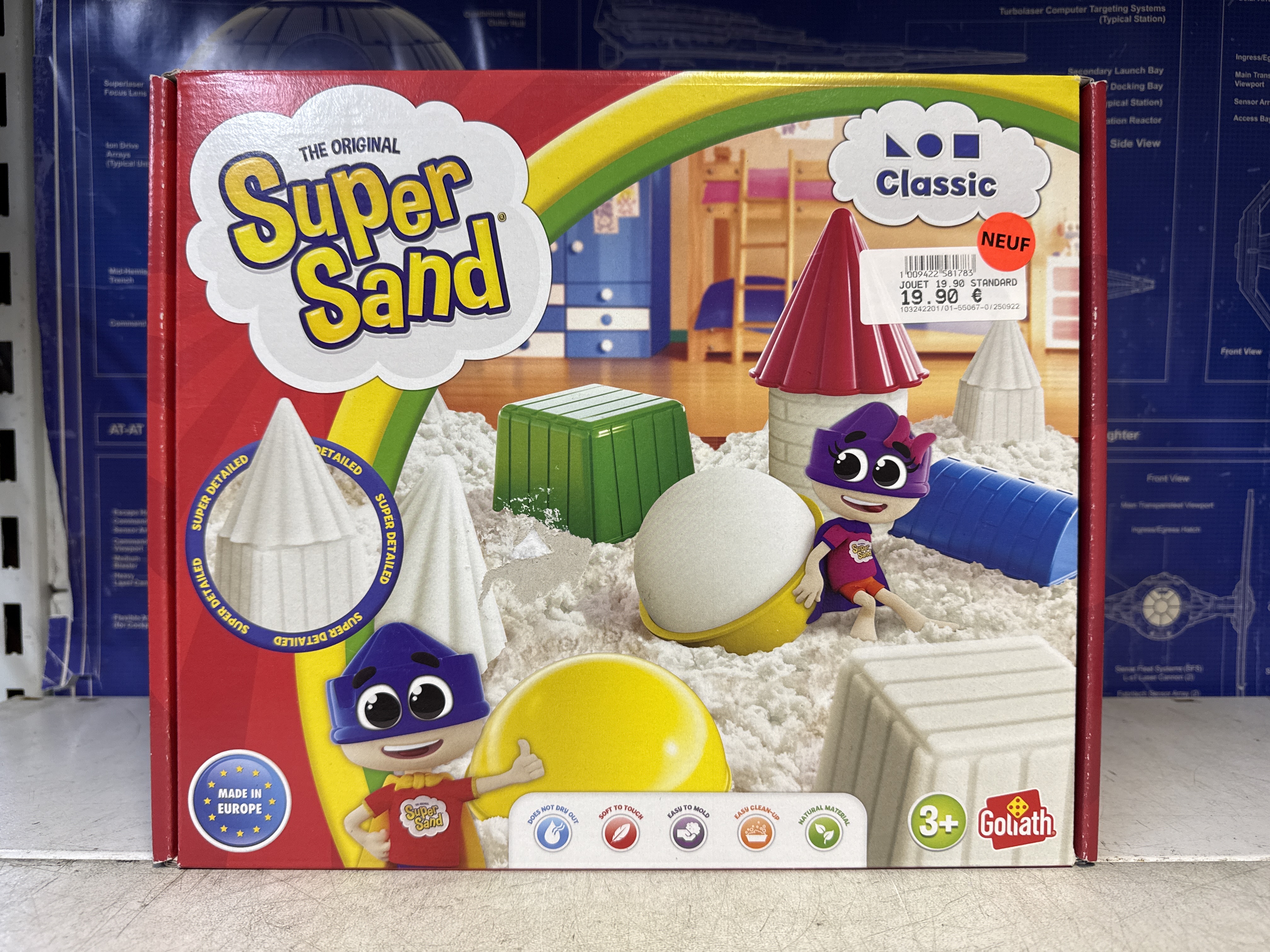 Goliath Super Sand Classic - coffret sable magique