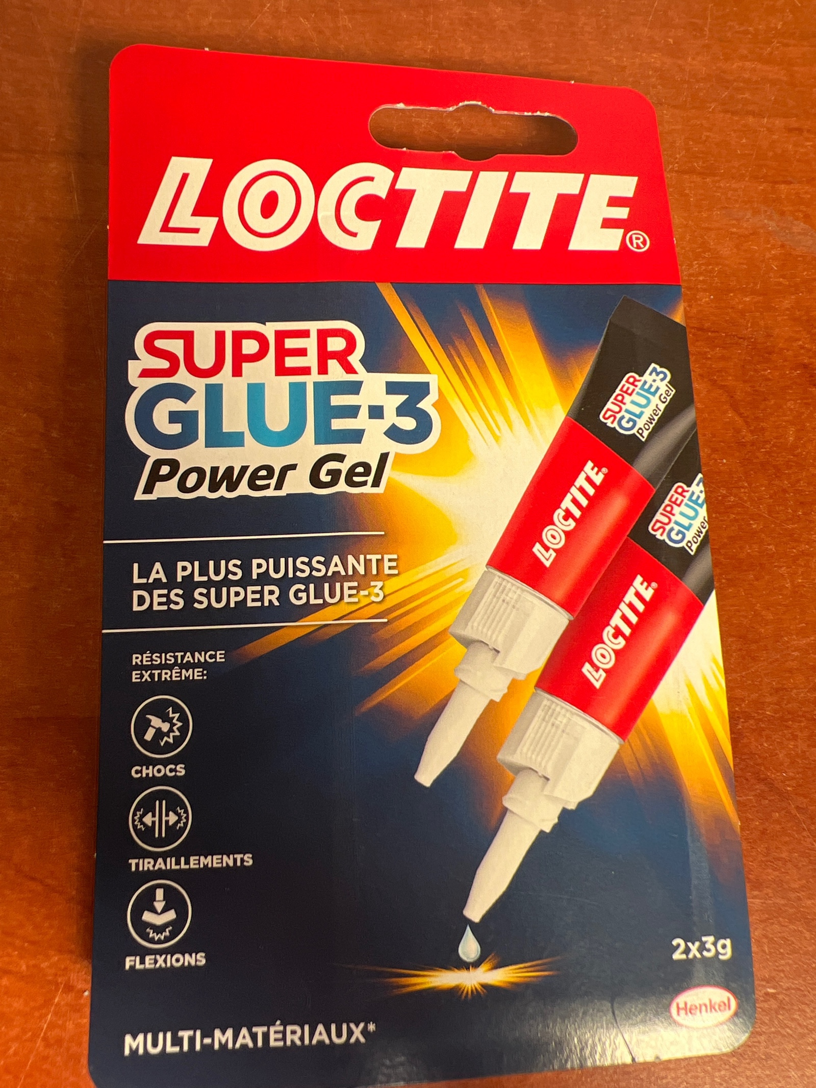 Loctite Super Glue-3 Power Gel (2x3 g)