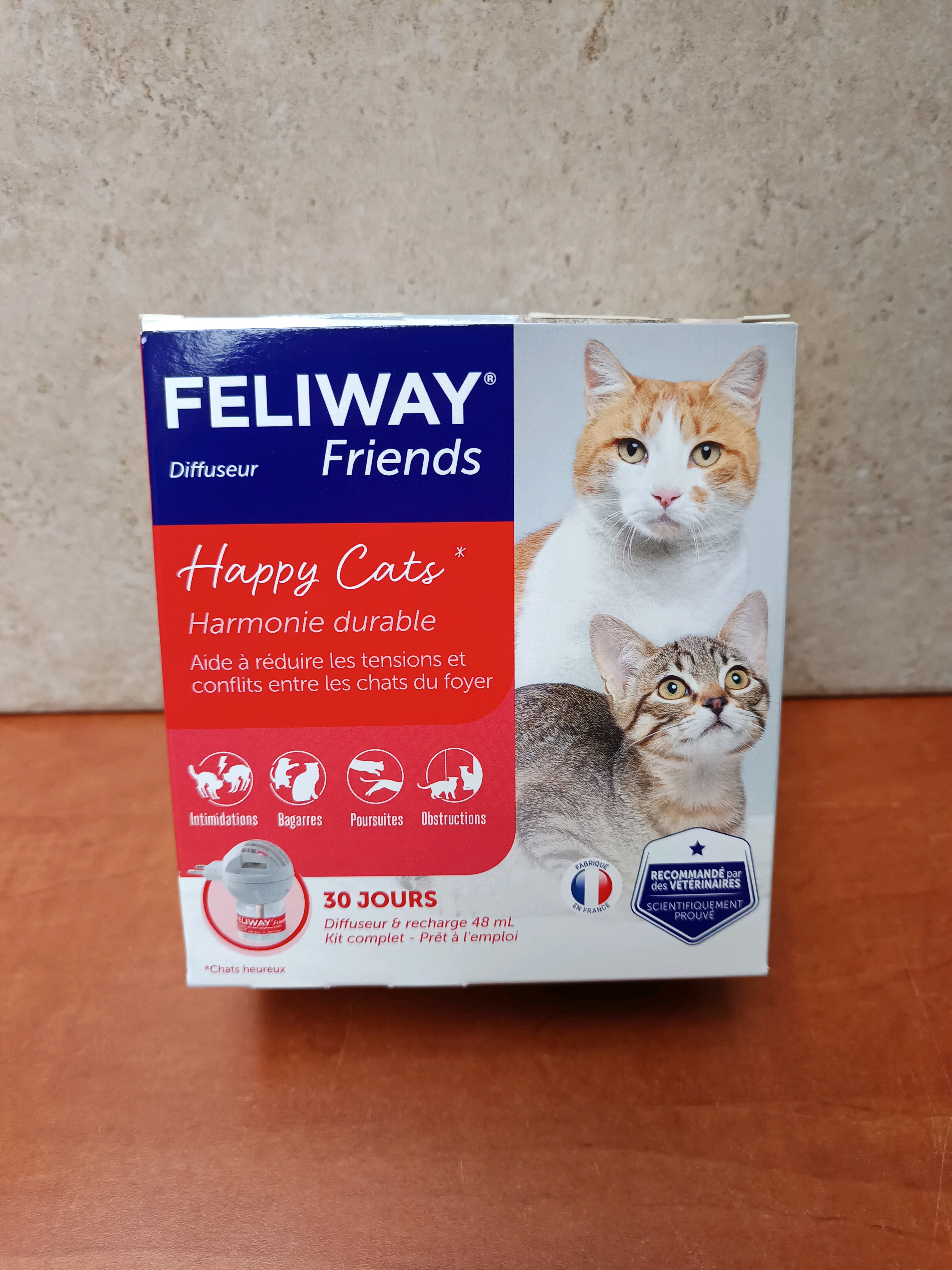 Feliway Friends – Kit diffuseur + recharge pour chats (30 jours)