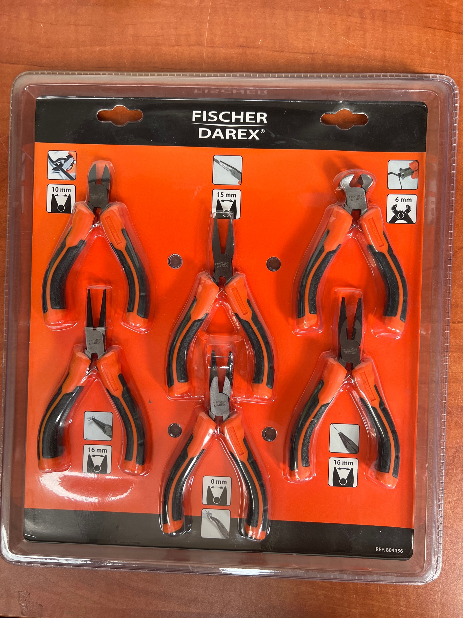 Fischer Darex coffret de 6 pinces