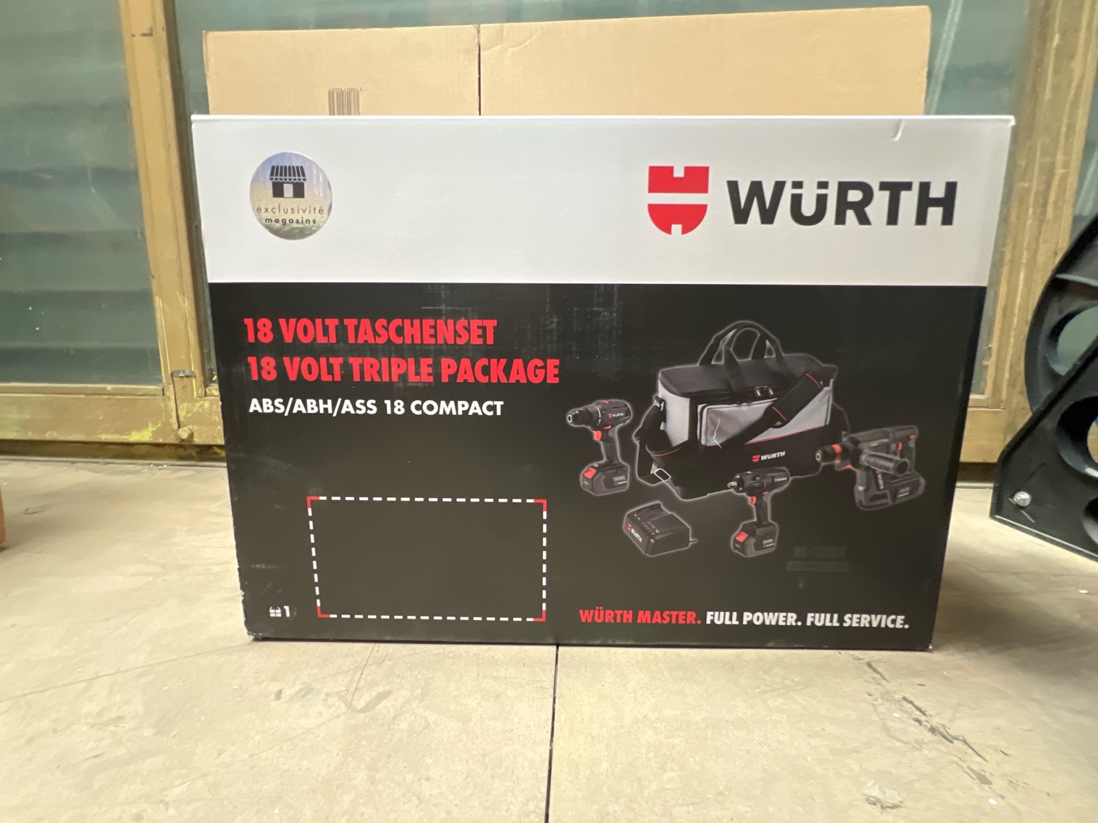 Würth ABS/ABH/ASS 18 Compact - 18 Volt Triple Package