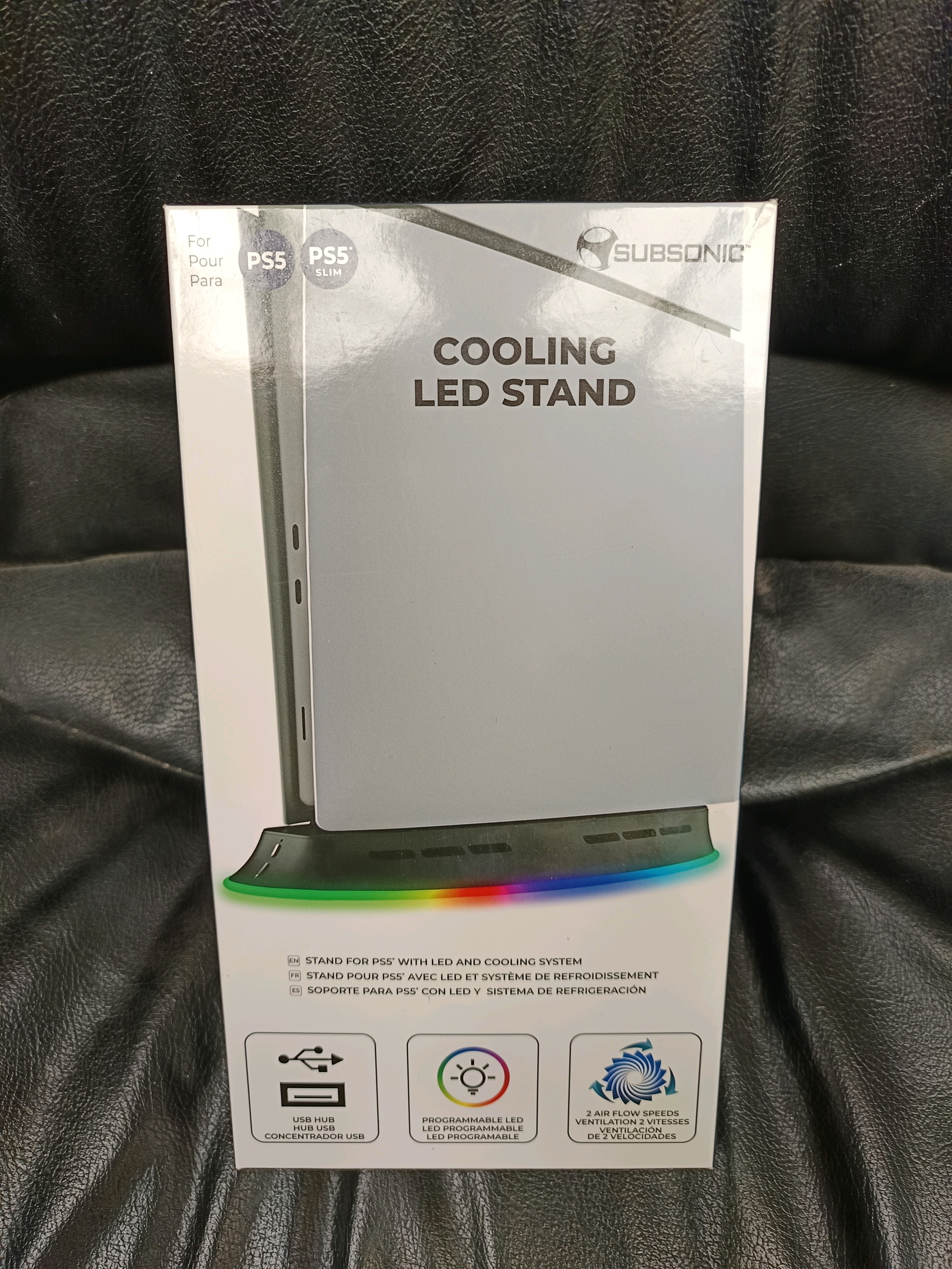 Subsonic Cooling LED Stand pour PS5
