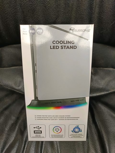 Subsonic Cooling LED Stand pour PS5