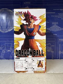 Figurine Dragon Ball - Son Goku Super Saiyan God (boîte)