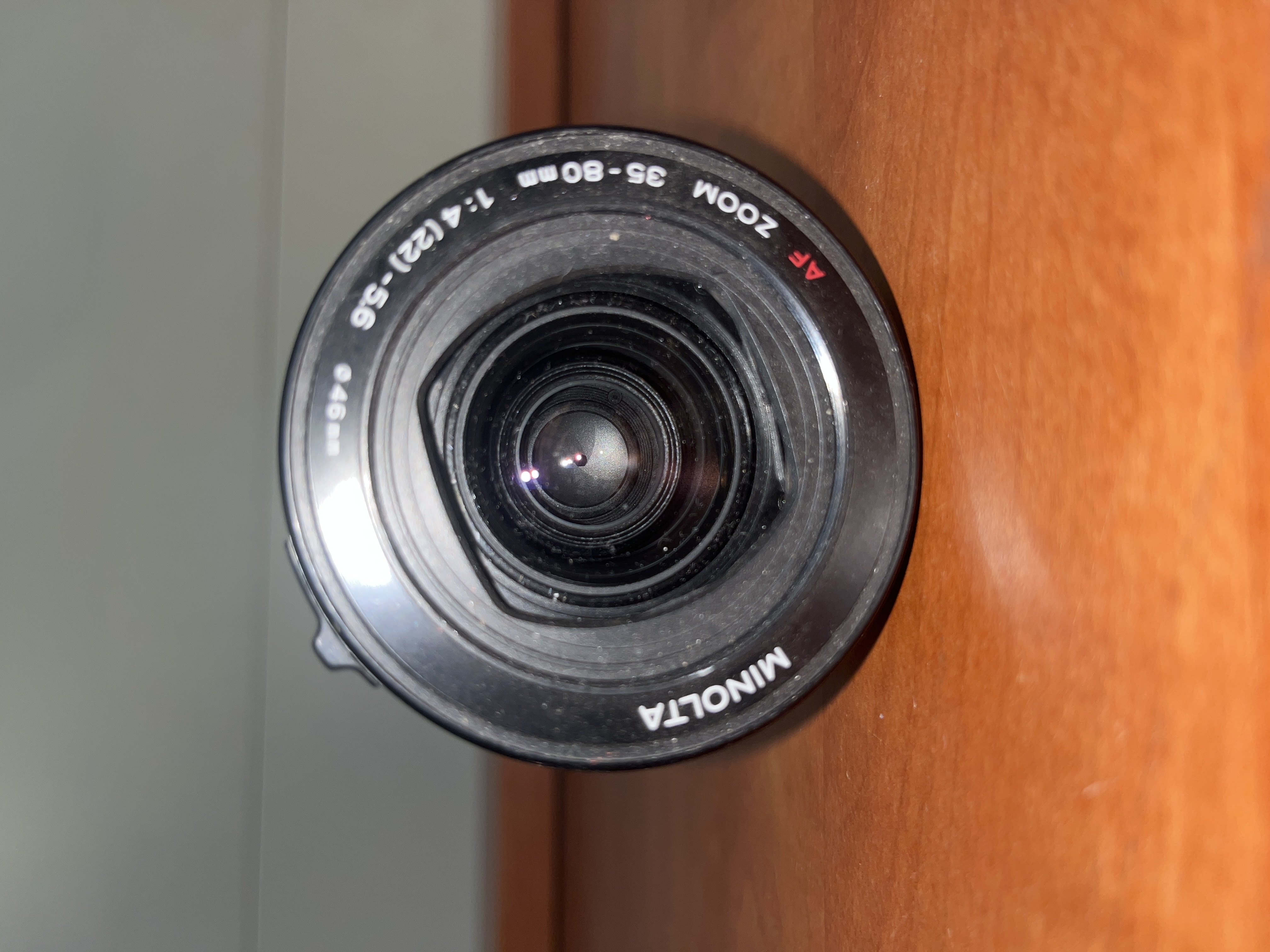 Minolta AF Zoom 35-80mm f/4-5.6 (Ø46mm)