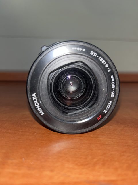 Minolta AF Zoom 35-80mm f/4-5.6 (Ø46mm)