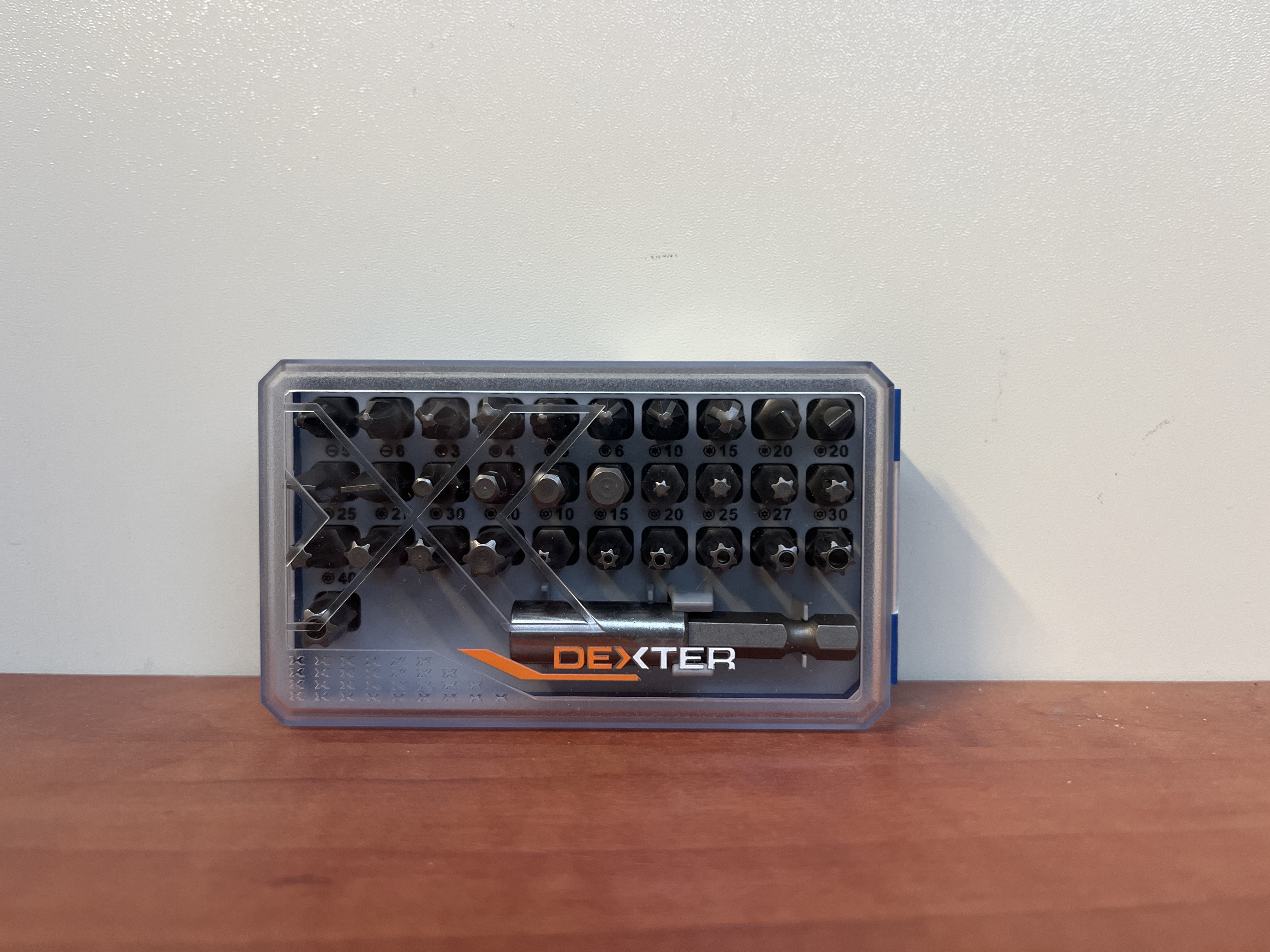 Dexter coffret d'embouts de vissage avec porte-embout