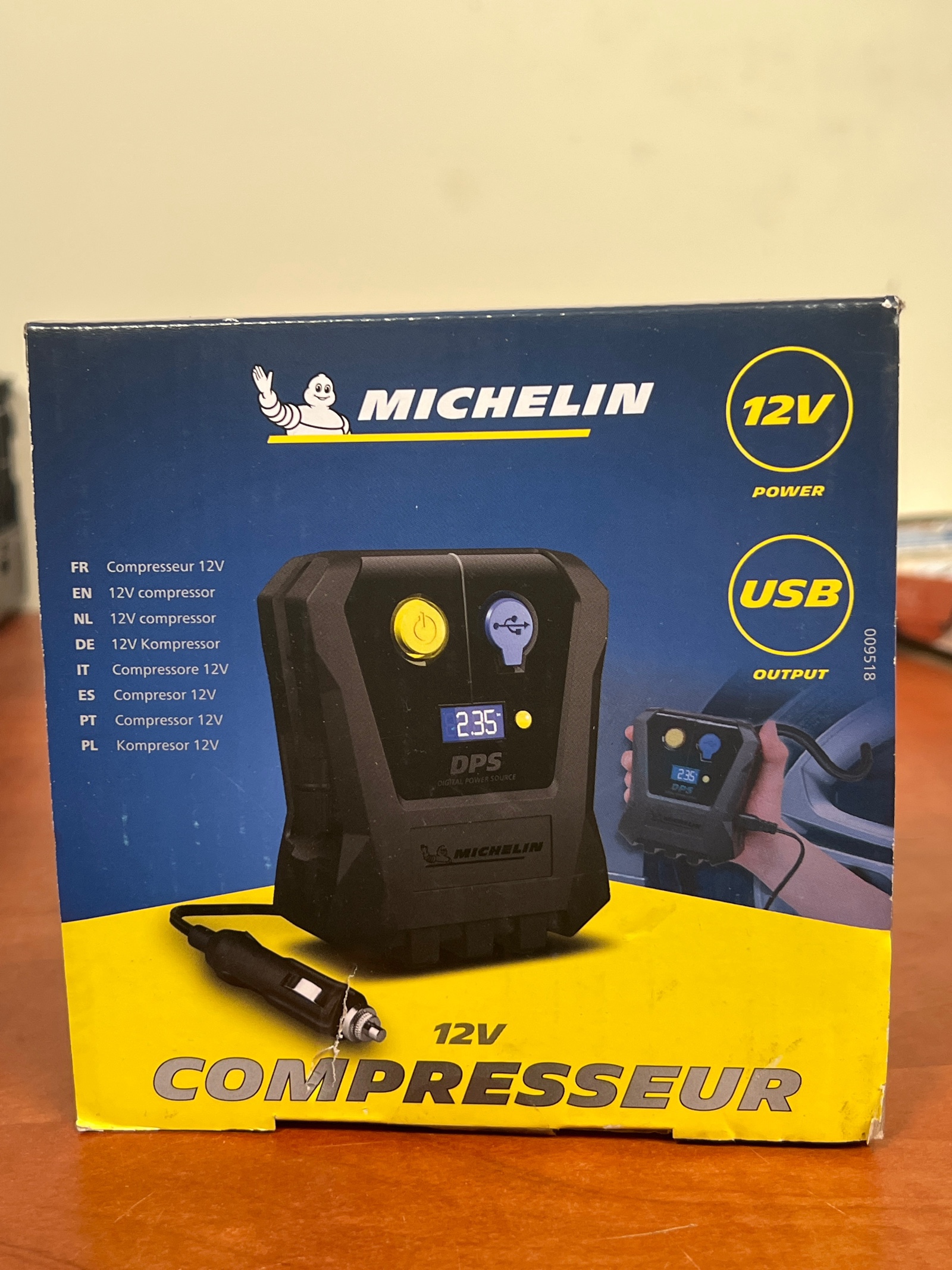 Michelin mini compresseur digital 12 v