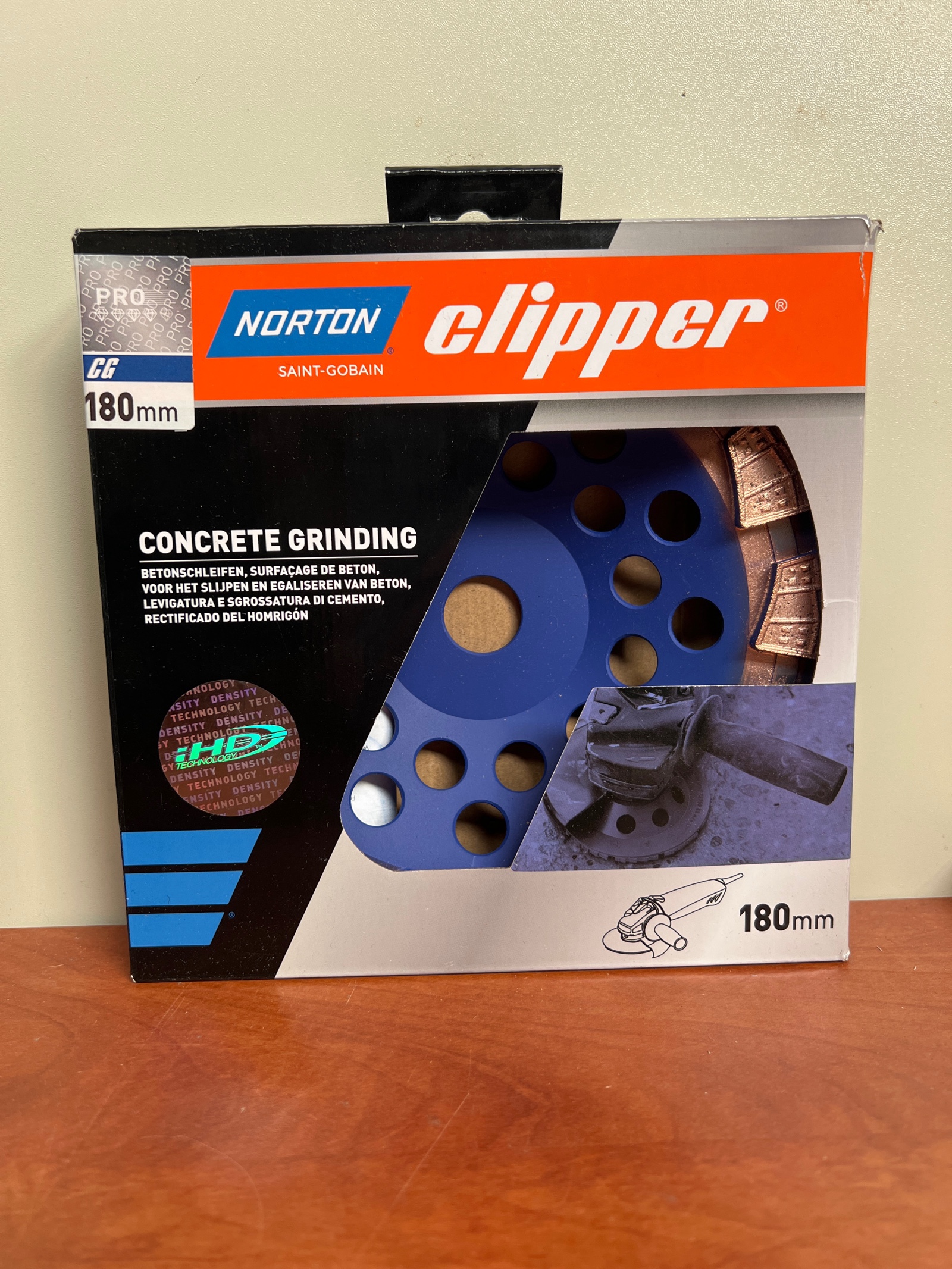 Norton Clipper CG disque de meulage béton 180 mm