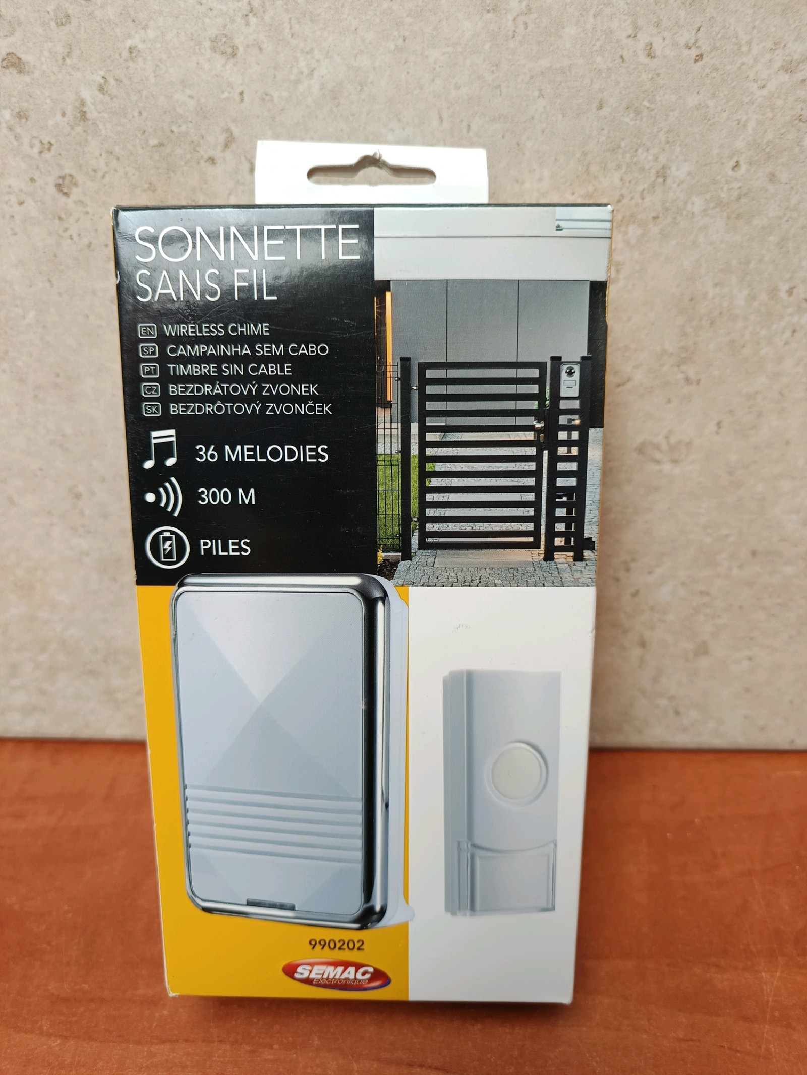 SEMAC Sonnette sans fil 990202