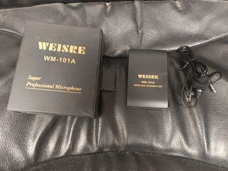 WEISRE WM-101A Transmetteur Microphone Sans Fil