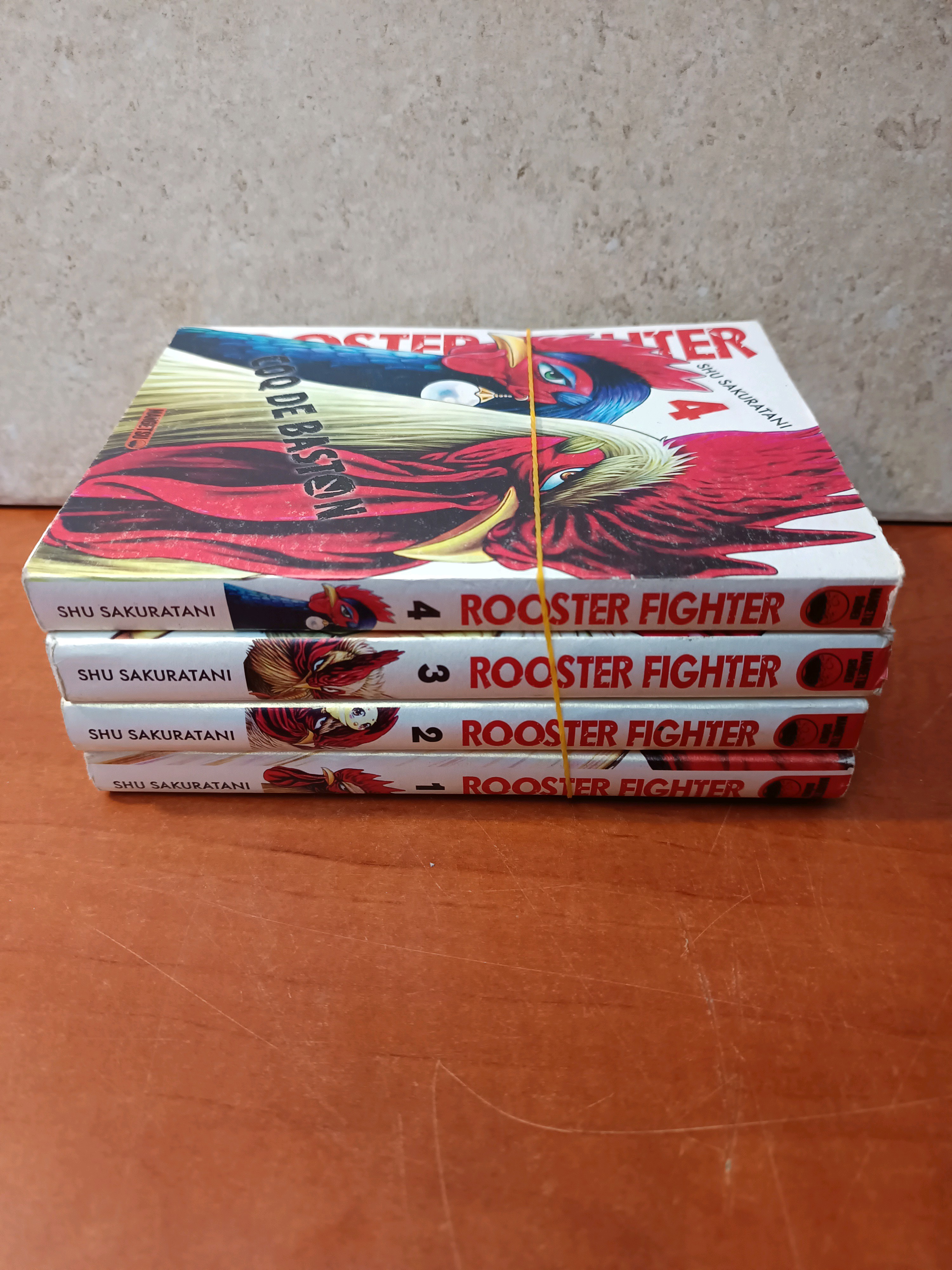 Manga Rooster Fighter - Tomes 1 à 4 - Shu Sakuratani