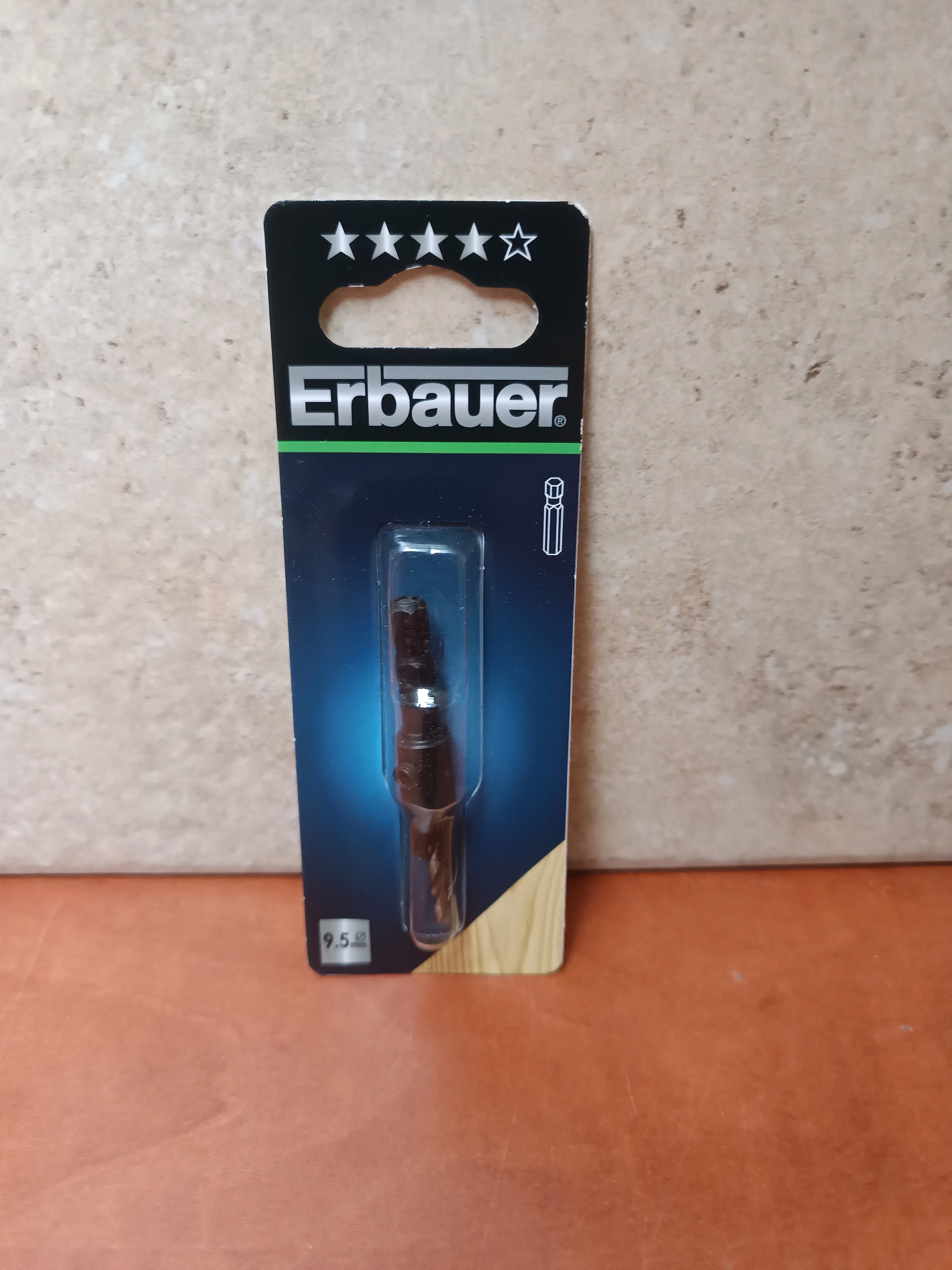 Erbauer fraise à chanfreiner 9.5 mm pour bois