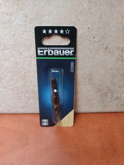 Erbauer fraise à chanfreiner 9.5 mm pour bois