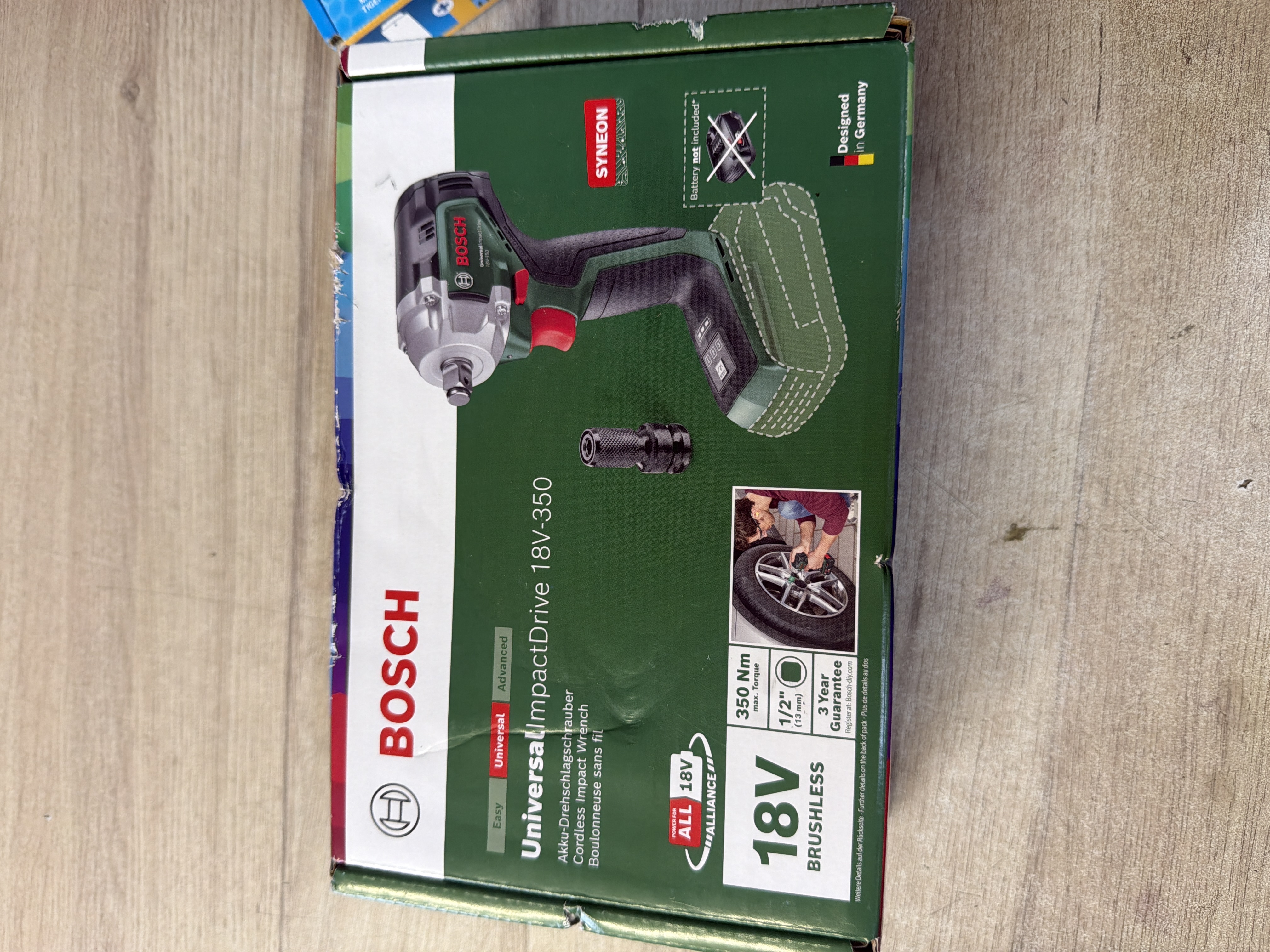 Bosch UniversalImpactDrive 18V-350 clé à chocs sans fil brushless (outil seul)