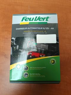 Feu Vert Chargeur automatique 6/12V - 4A