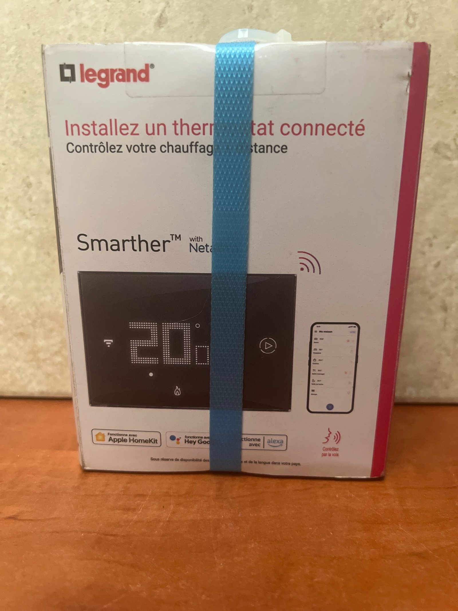 Legrand Smarther with Netatmo thermostat connecté