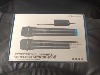 Microphone Sans Fil Universel Professionnel - Marque Wireless Vocal HS