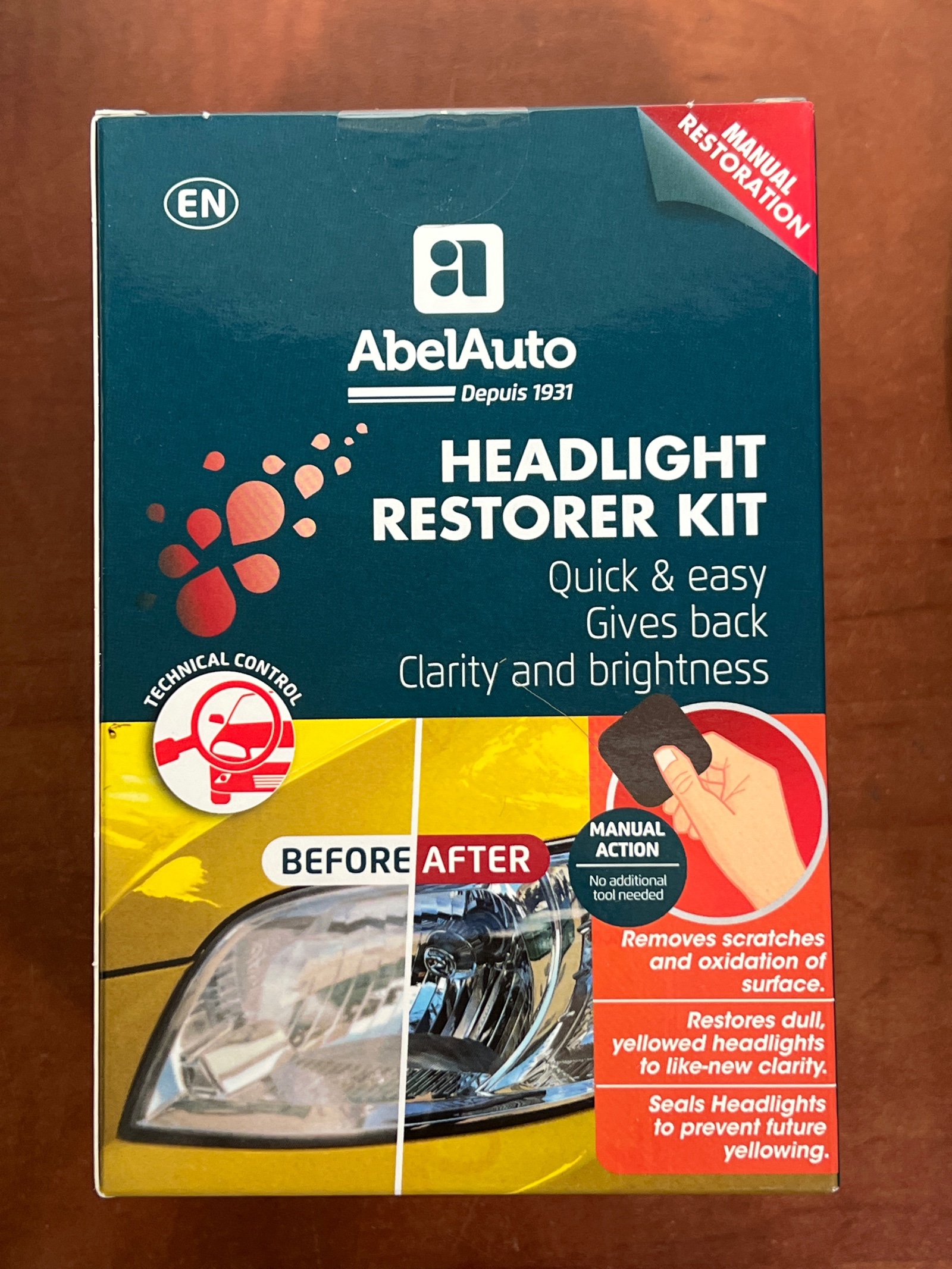AbelAuto Headlight Restorer Kit