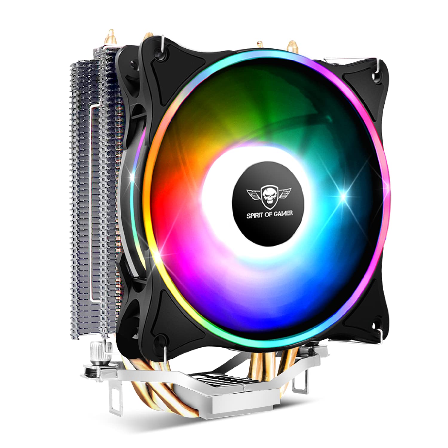 Spirit Of Gamer - AIRCOOLER 120 MM ARGB - Ventirad pour Processeurs Intel Et AMD