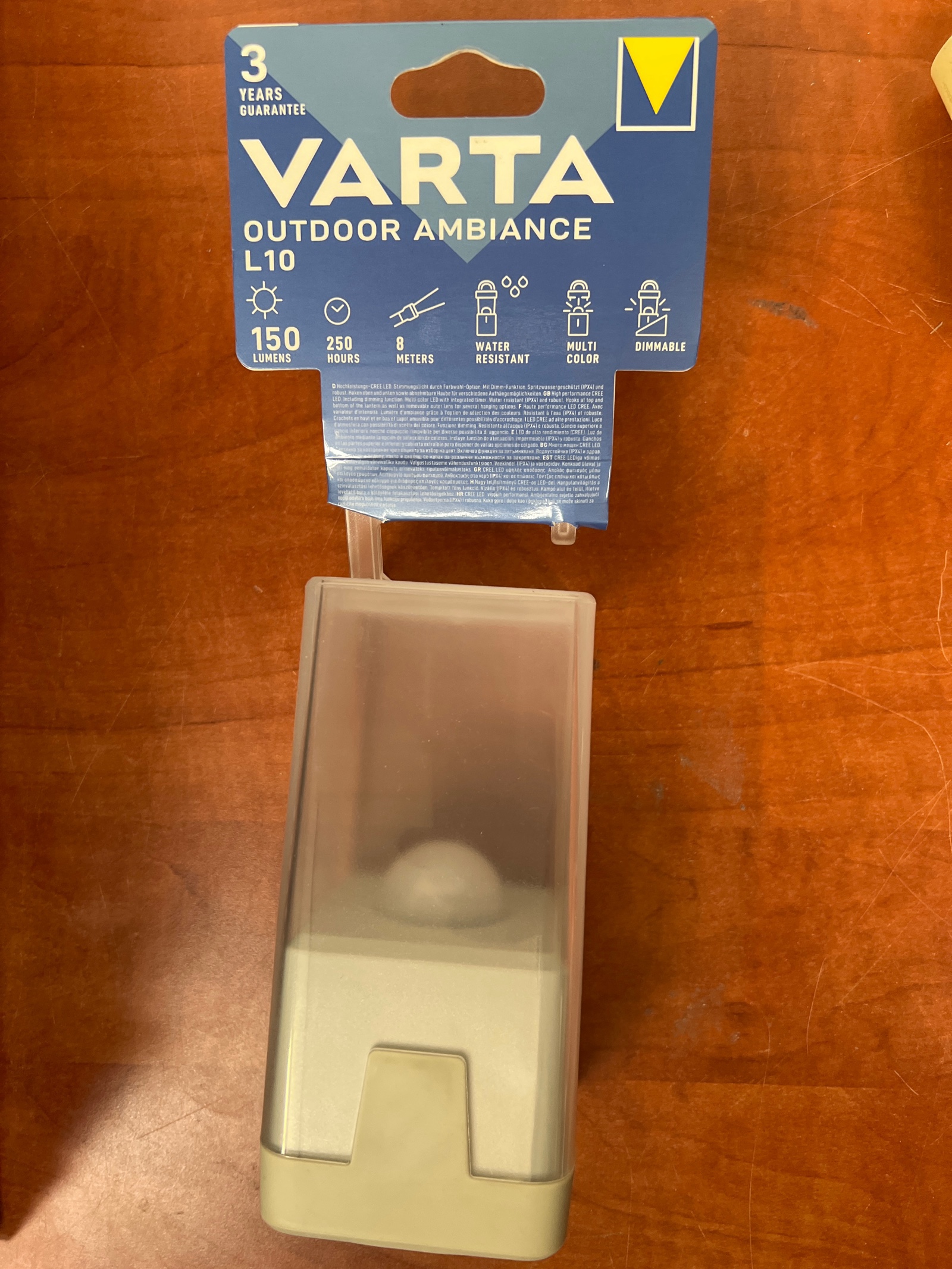 Lampe d’extérieur Varta Outdoor Ambiance L10