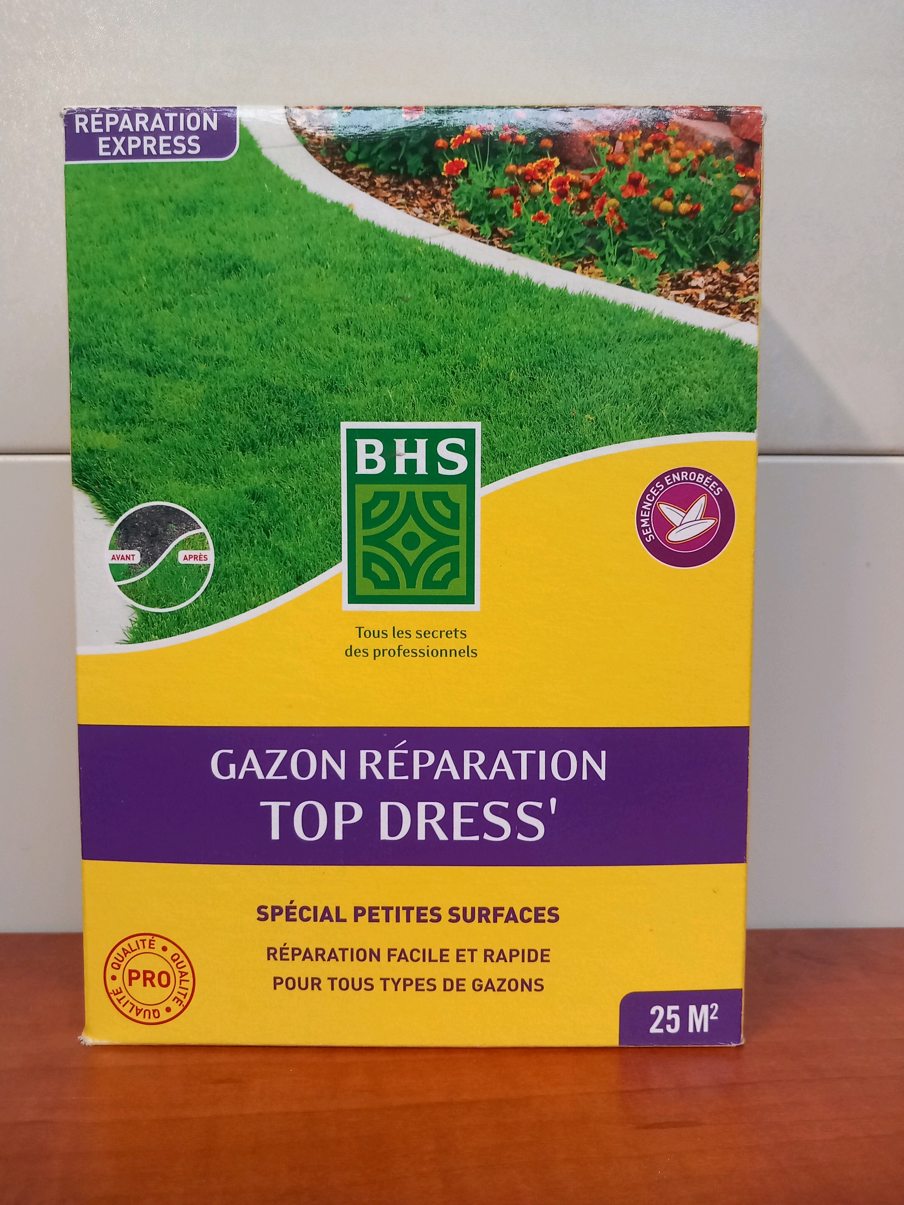 BHS Gazon Réparation Top Dress' 25 m²
