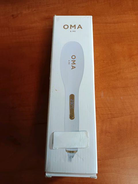 Brosse lissante chauffante OMA & ME