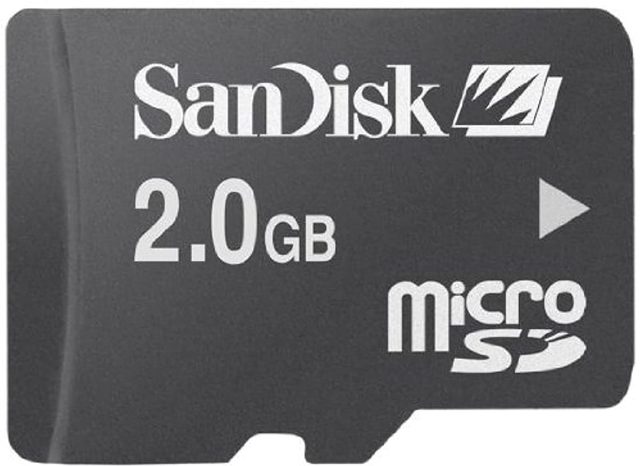 SanDisk 2 Go Carte mémoire microSD