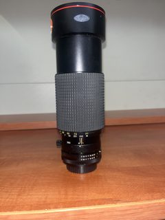 Objectif photo zoom téléobjectif manuel
