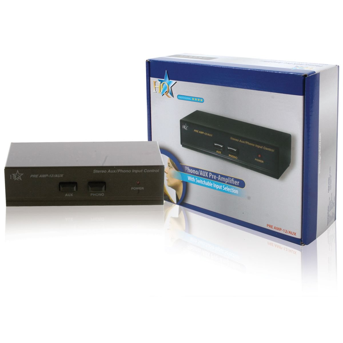 HQ PRE AMP-12/AUX - Pré-amplificateur